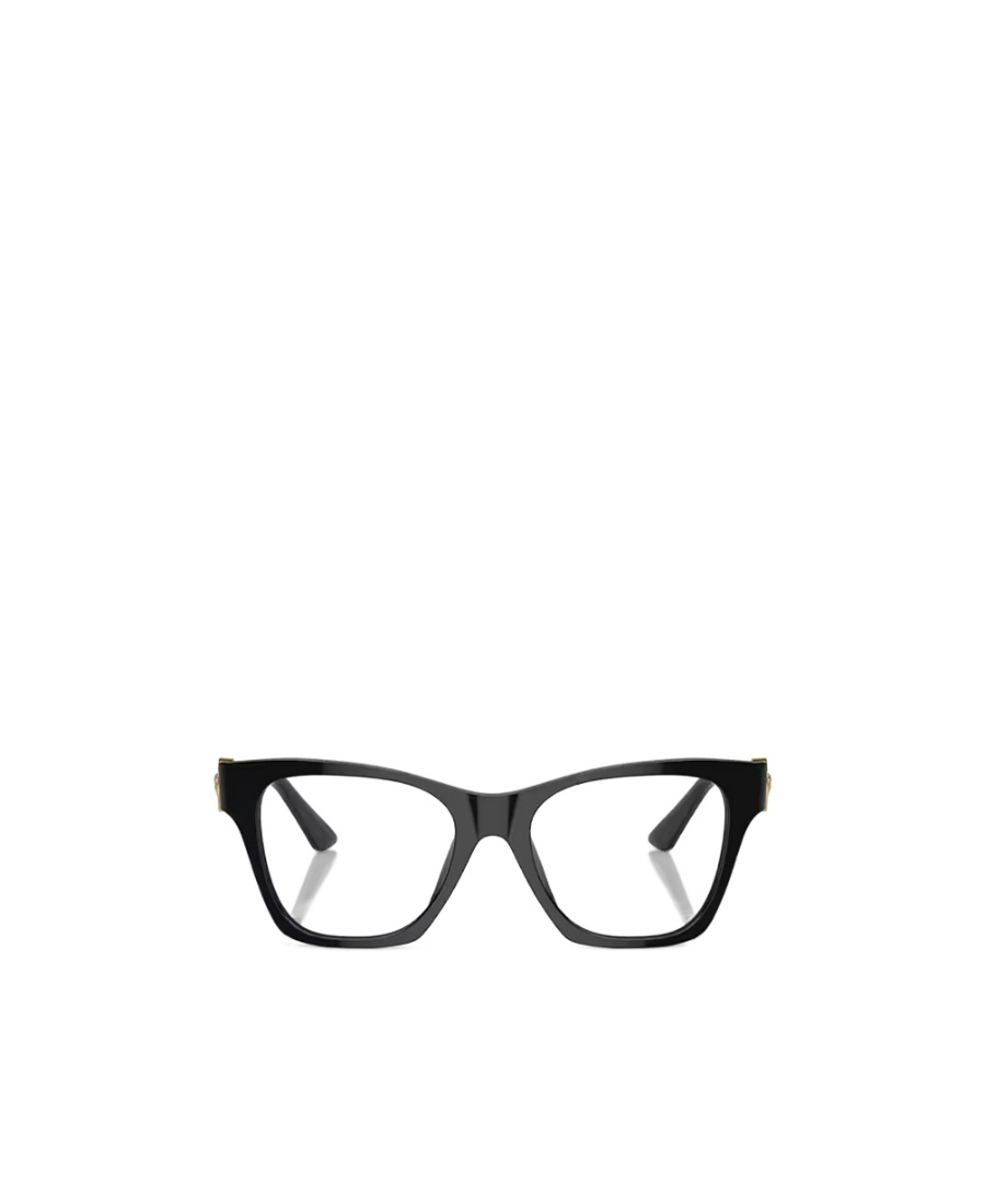 Versace Eyewear Irregular-frame Glasses In Black