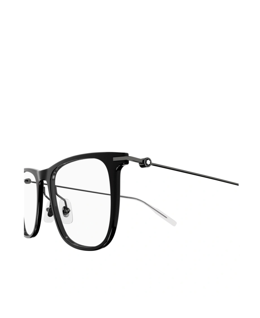 Montblanc Mb0206o Square Frame Glasses In Black