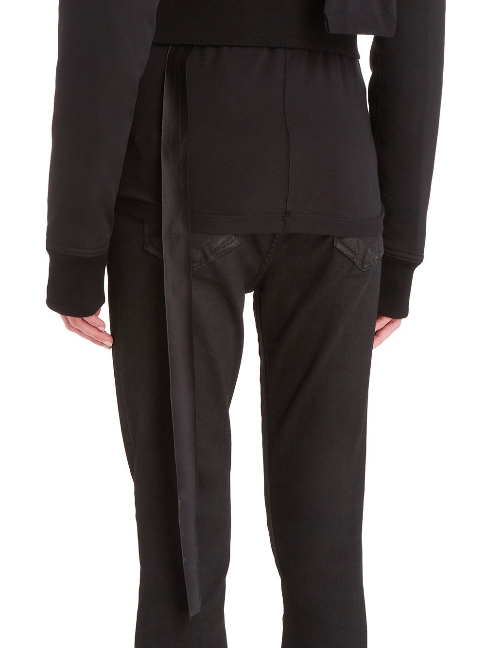 Rick Owens Zipper Casual Jacket In Black