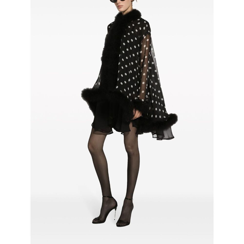 Shop Dolce & Gabbana Asymmetrical Casual Jacket In Black