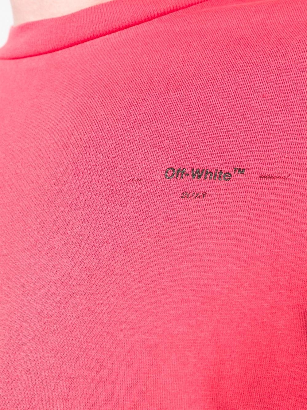 OFF-WHITE LOGO PRINTED T-SHIRT 