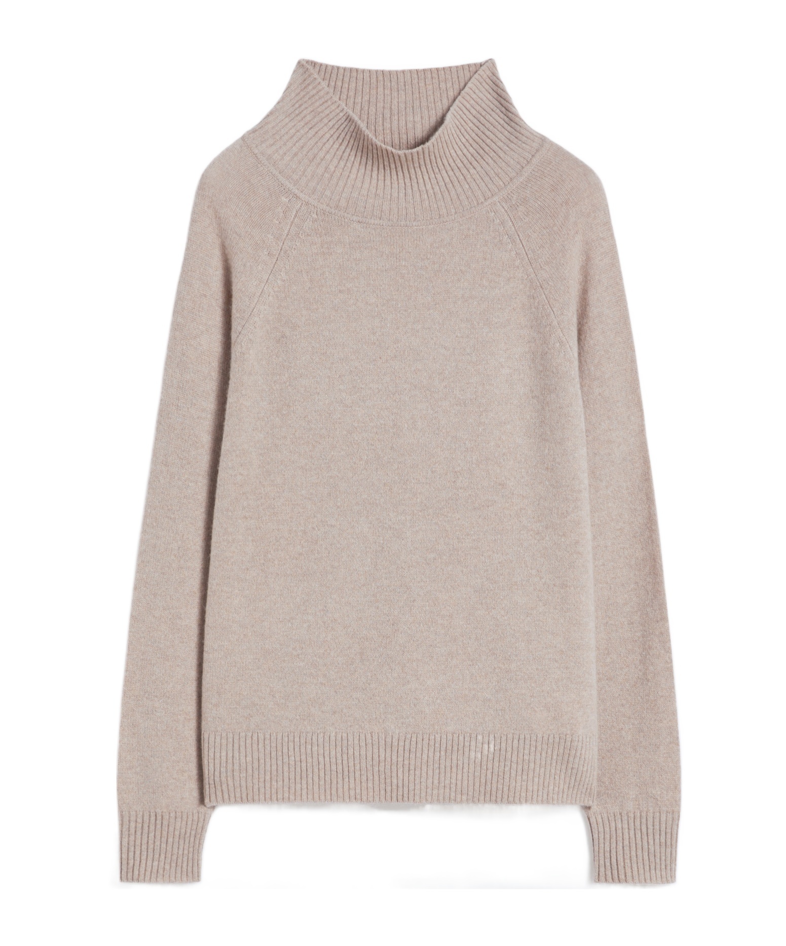 Weekend Max Mara Turtleneck Sweater In Nude