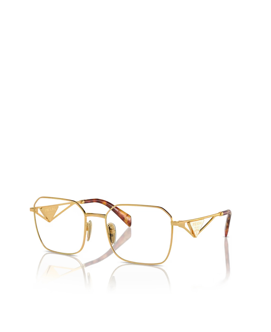 Prada Eyewear Square Frame Glasses In Yellow