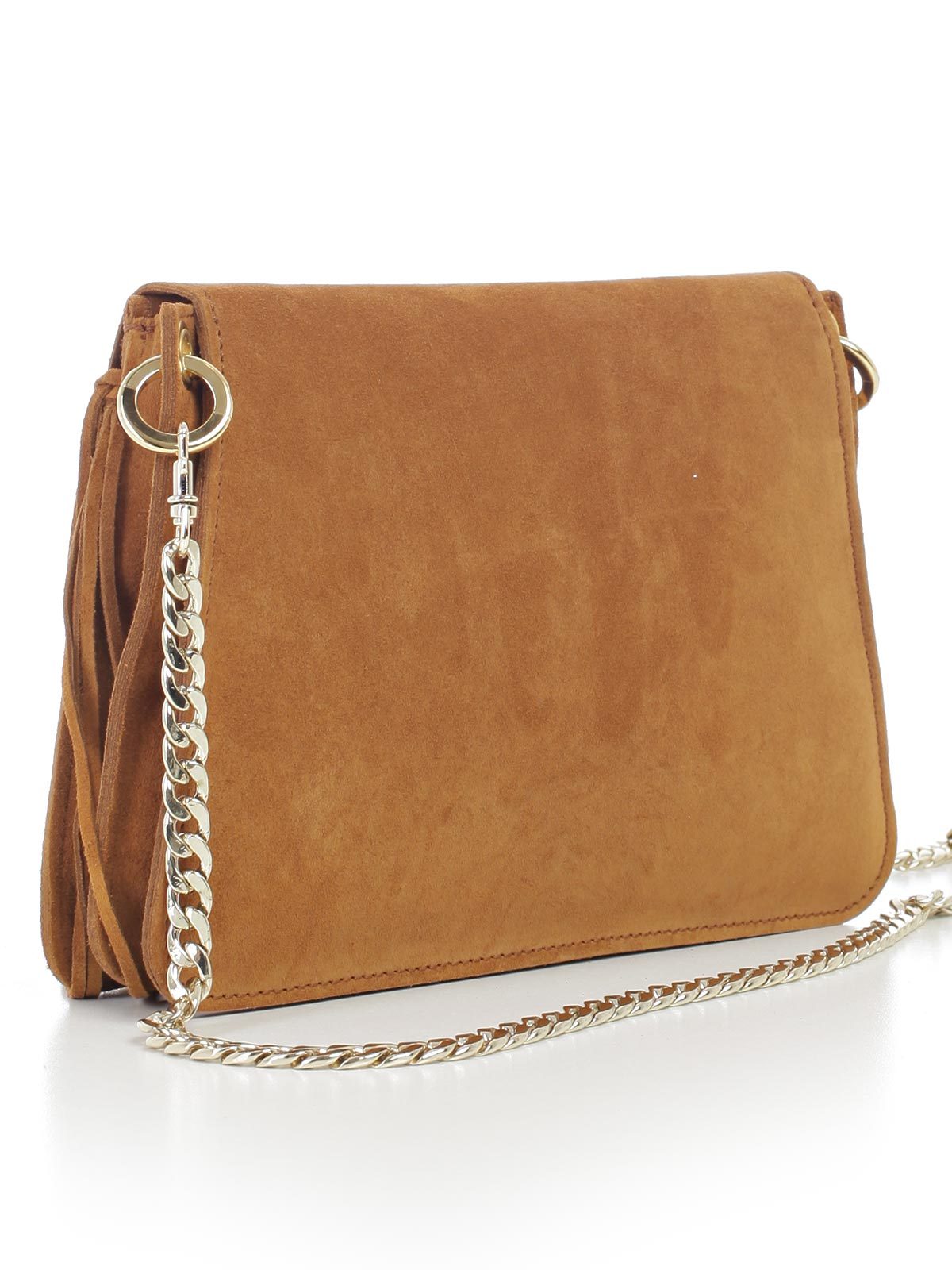 Jw Anderson Small Pierce Tassel Shoulder Bag In Brown
