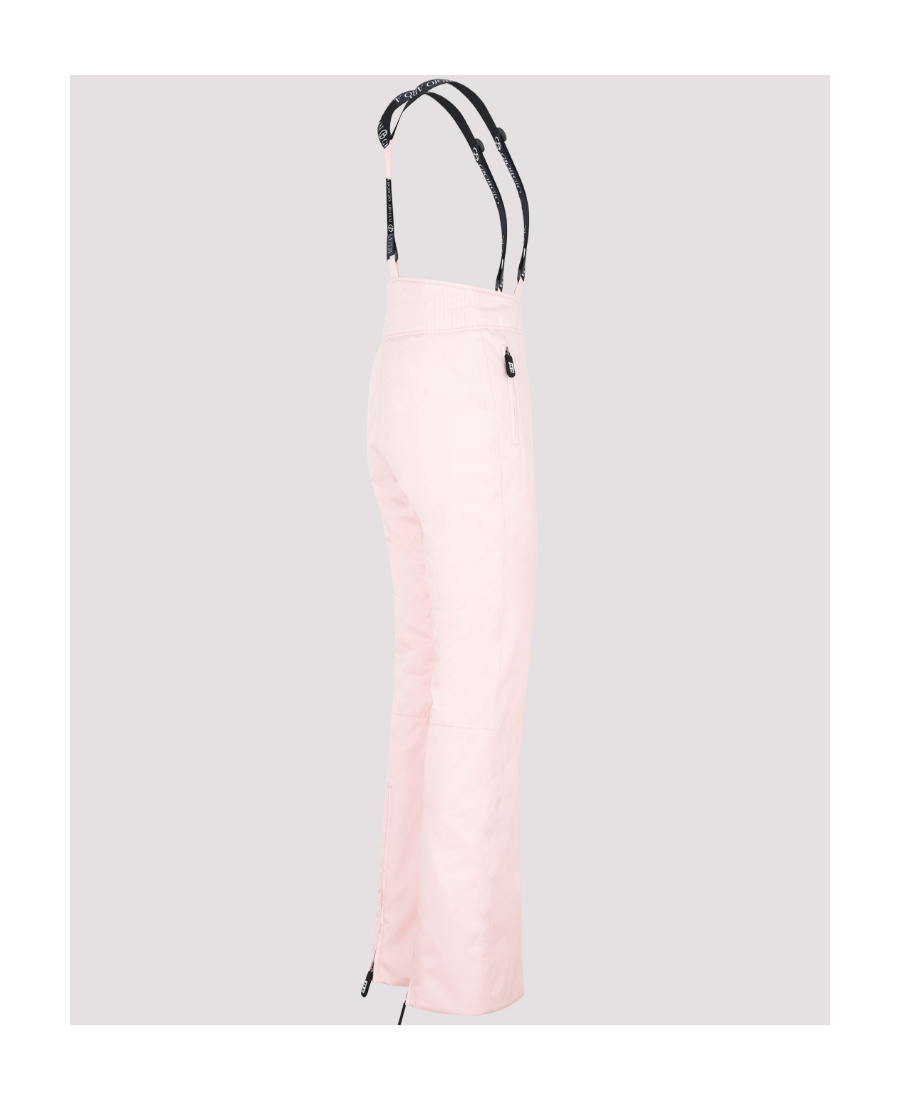 Giorgio Armani Logo-strap Tapered Ski Trousers In Pink