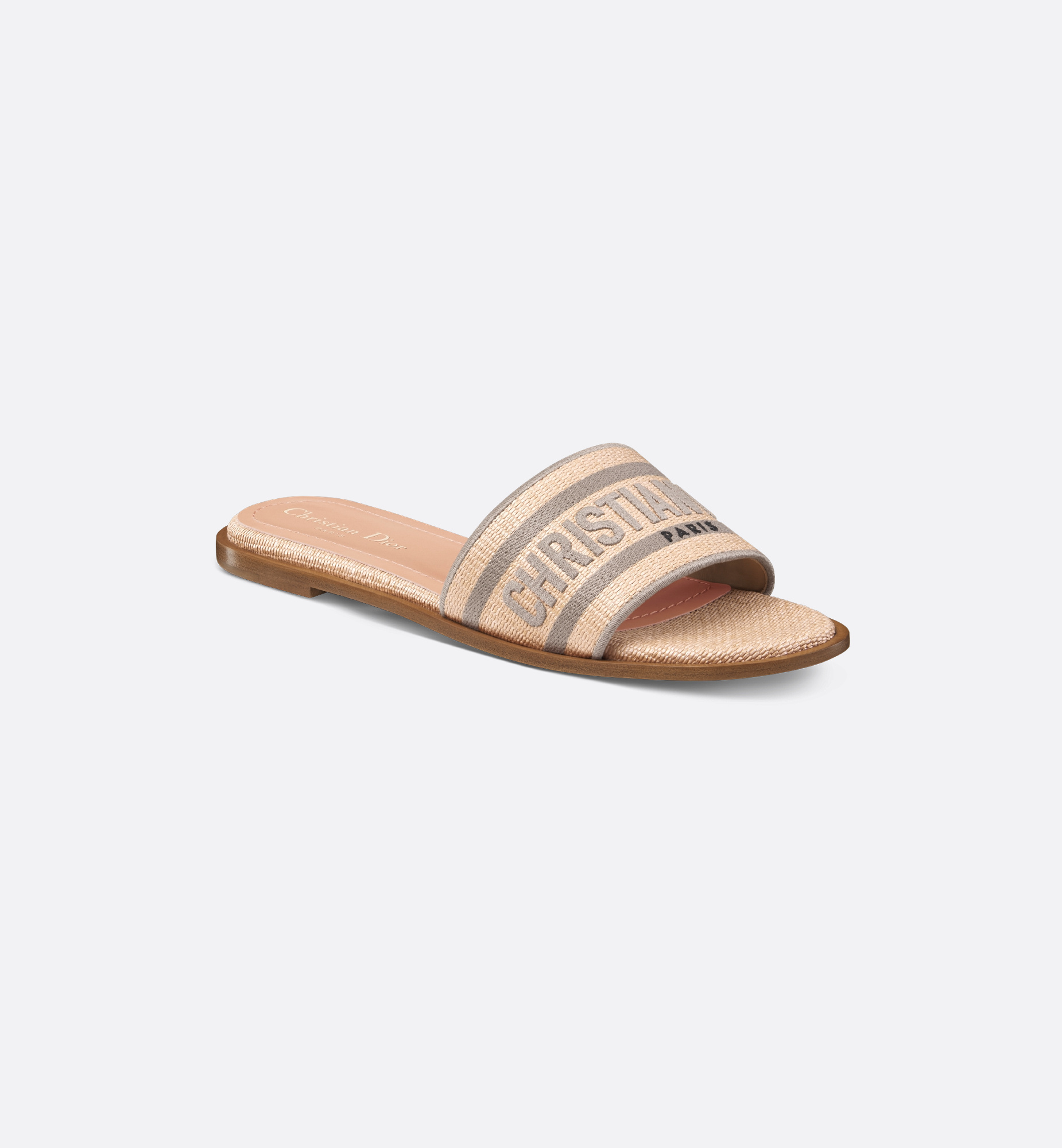Dior Iviera Dway Slide In Neutral