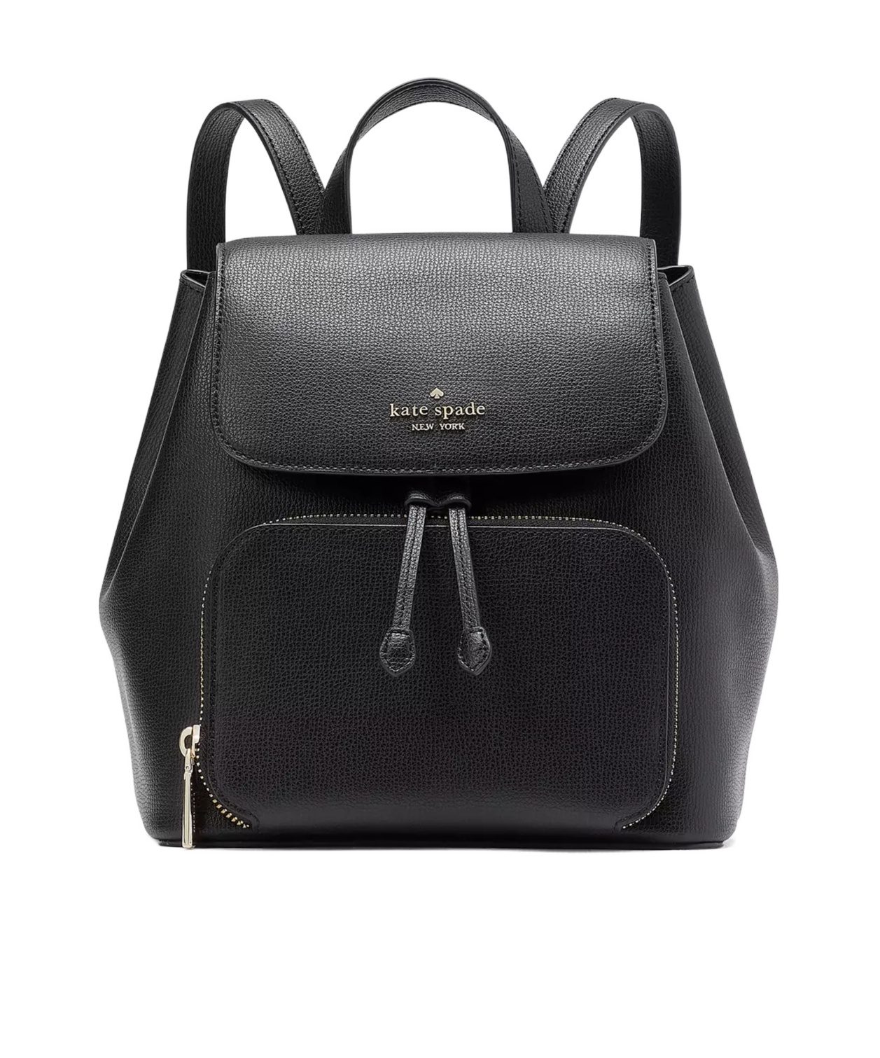 Kate Spade Kristi Medium Flip Backpack In Black