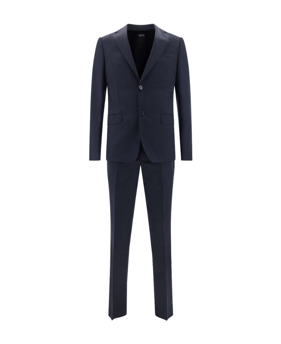 Shop Zegna Z  Single-breasted Tailored Suit In Black