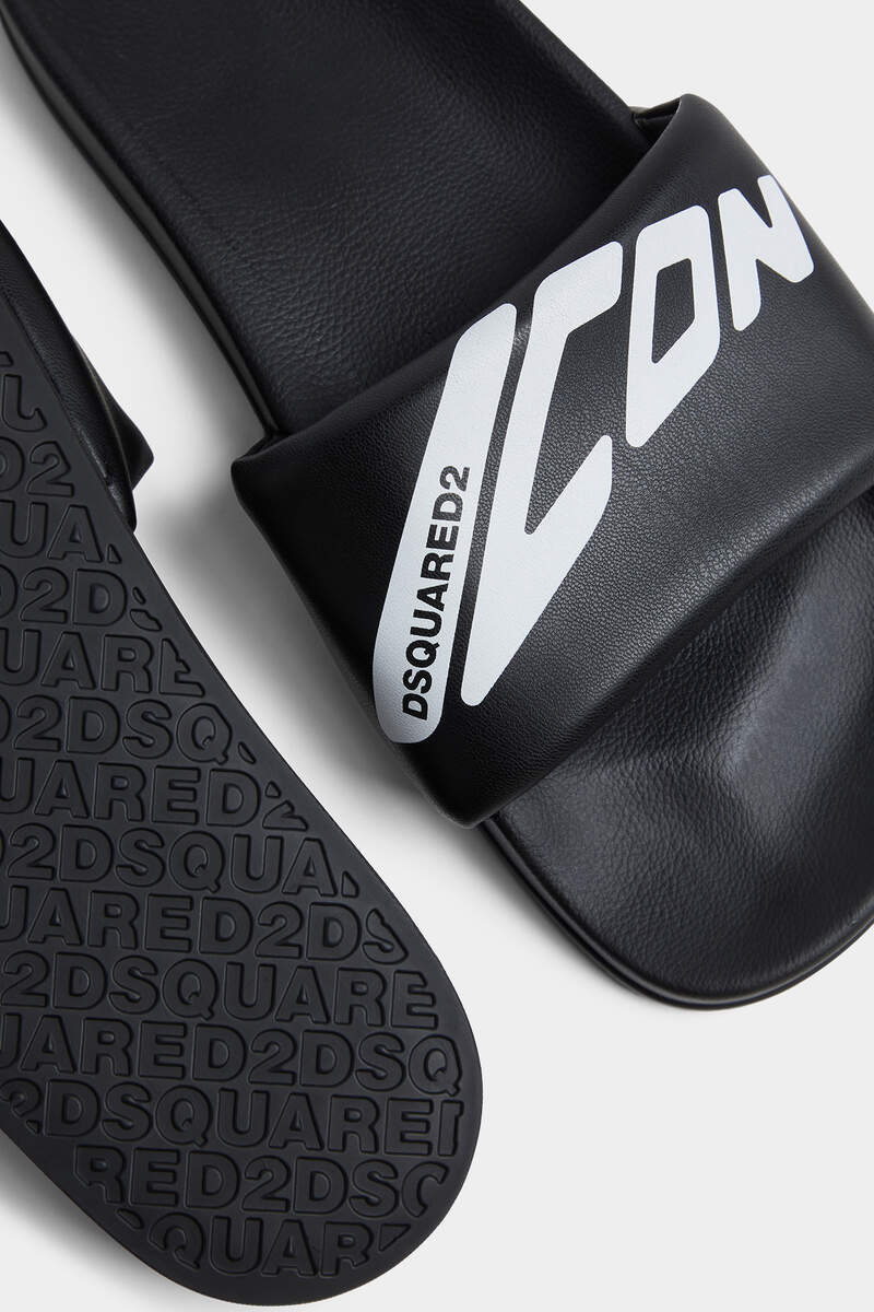 DSQUARED2 LOGO-PRINT SLIDES