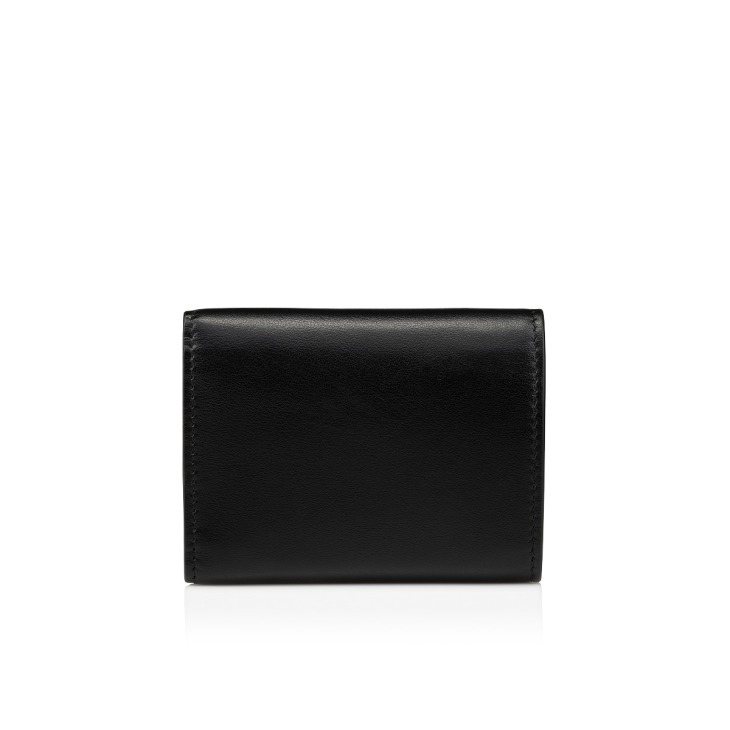 Christian Louboutin Loubi54 Mini Wallet In Black