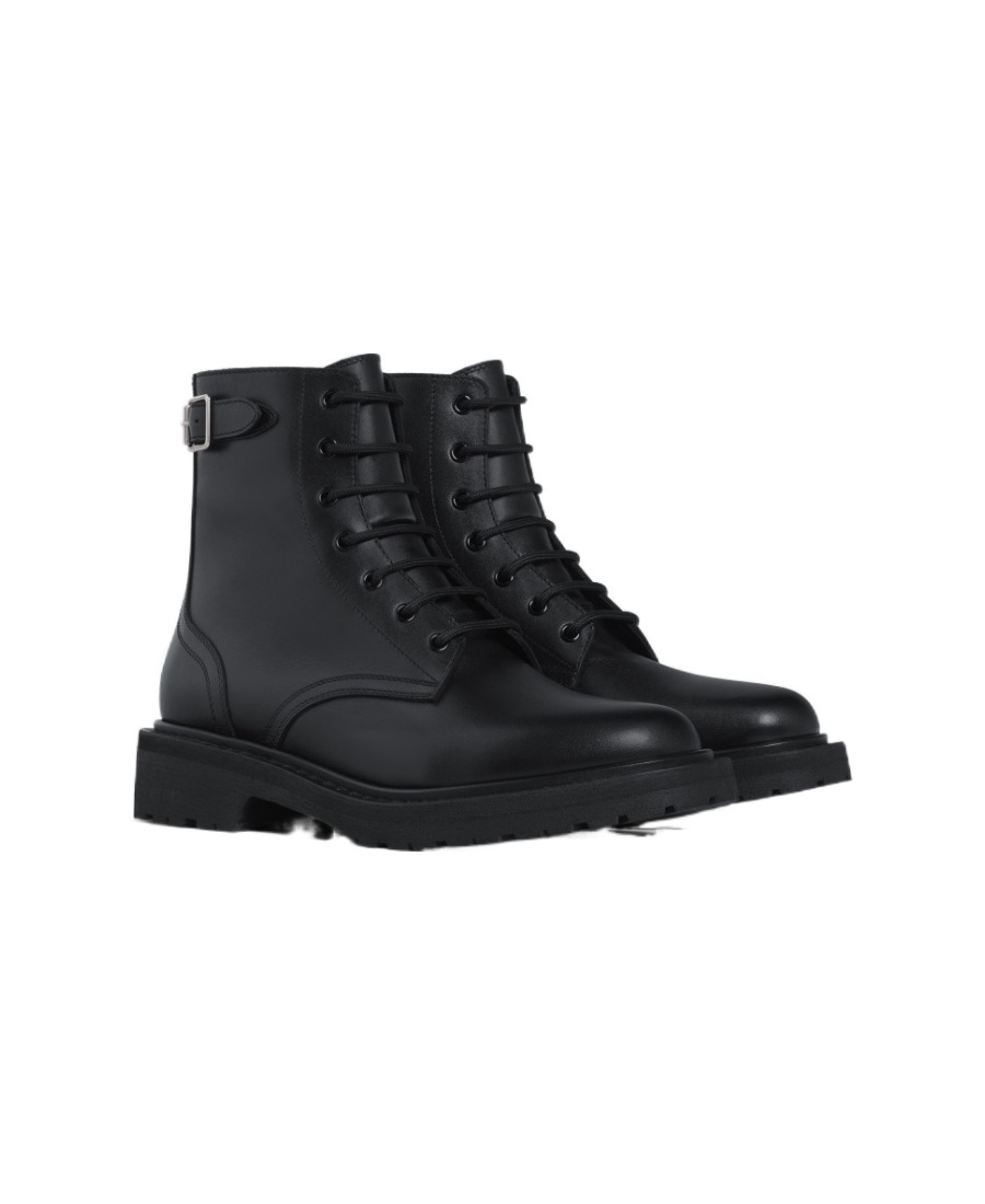 Celine Rangers Boots In Black