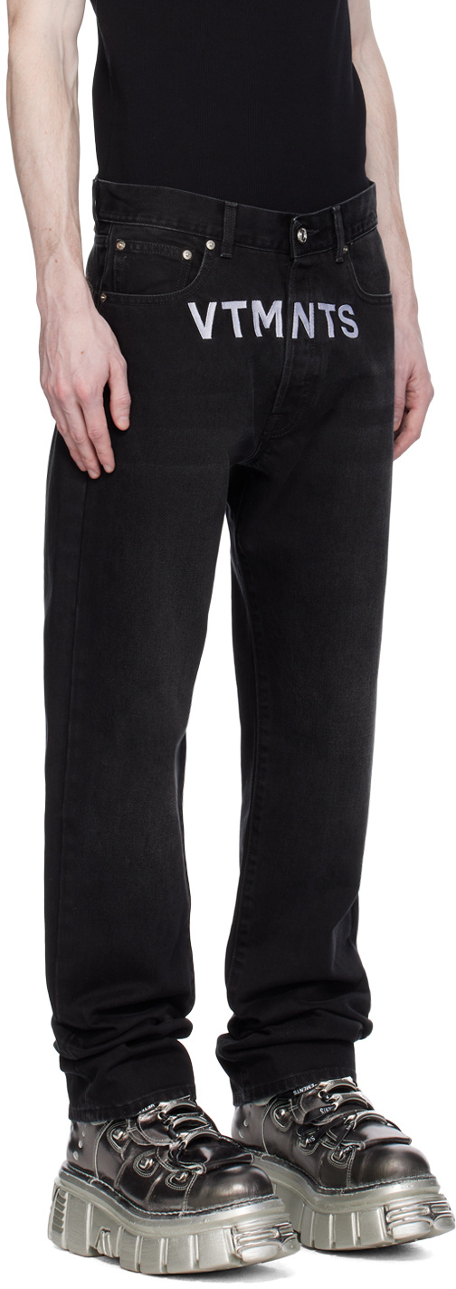VTMNTS MULTI-POCKET DENIM TROUSERS 