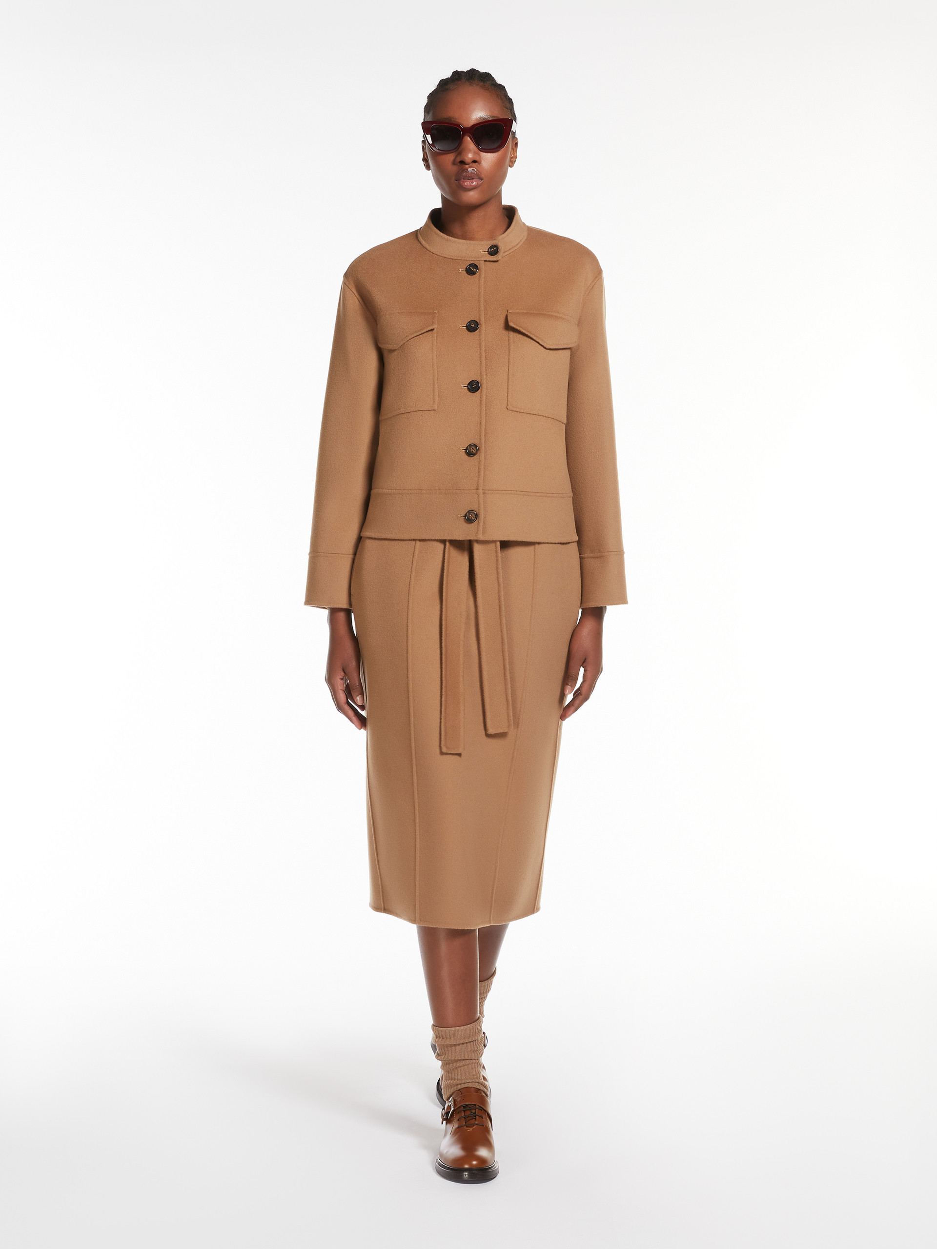 MAX MARA WOOL PENCIL SKIRT