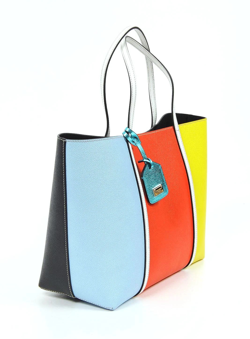 DOLCE & GABBANA LOGO DETAIL HANDBAG