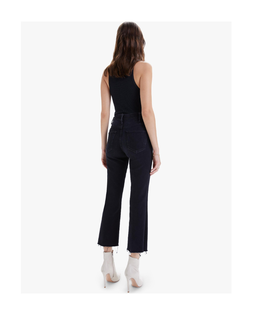 Mother The Hustler Flared Jeans In Black