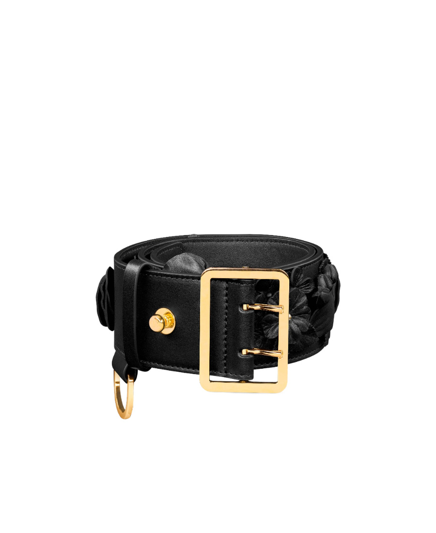Dior Punk Needle Buckle Belt In Black