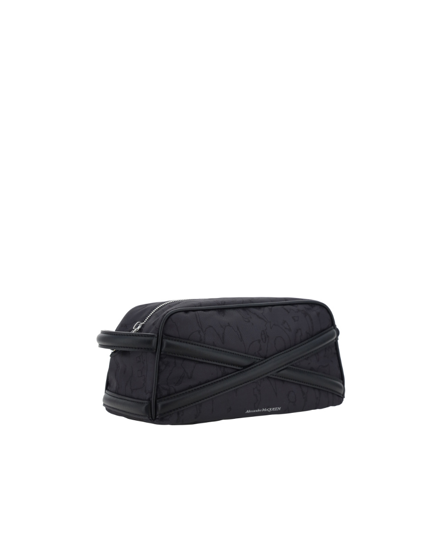 Alexander Mcqueen The Harness Vanity Case Men In Black