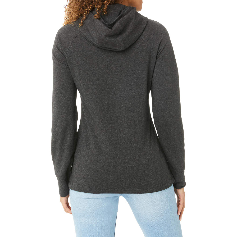 Shop Ea7 Logo Printed Hooded Sweater In Black