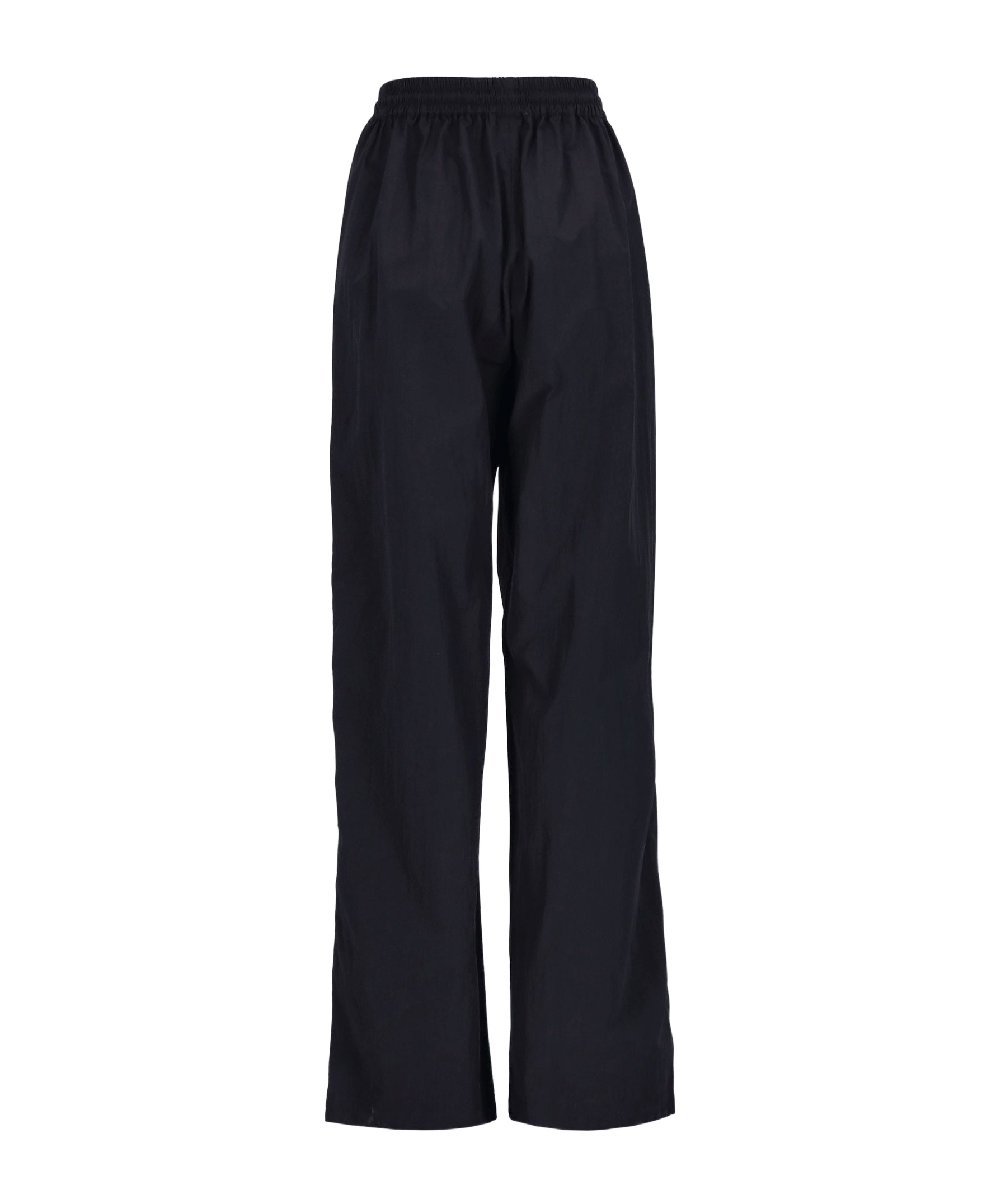 Marine Serre Drawstring Casual Pants In Black
