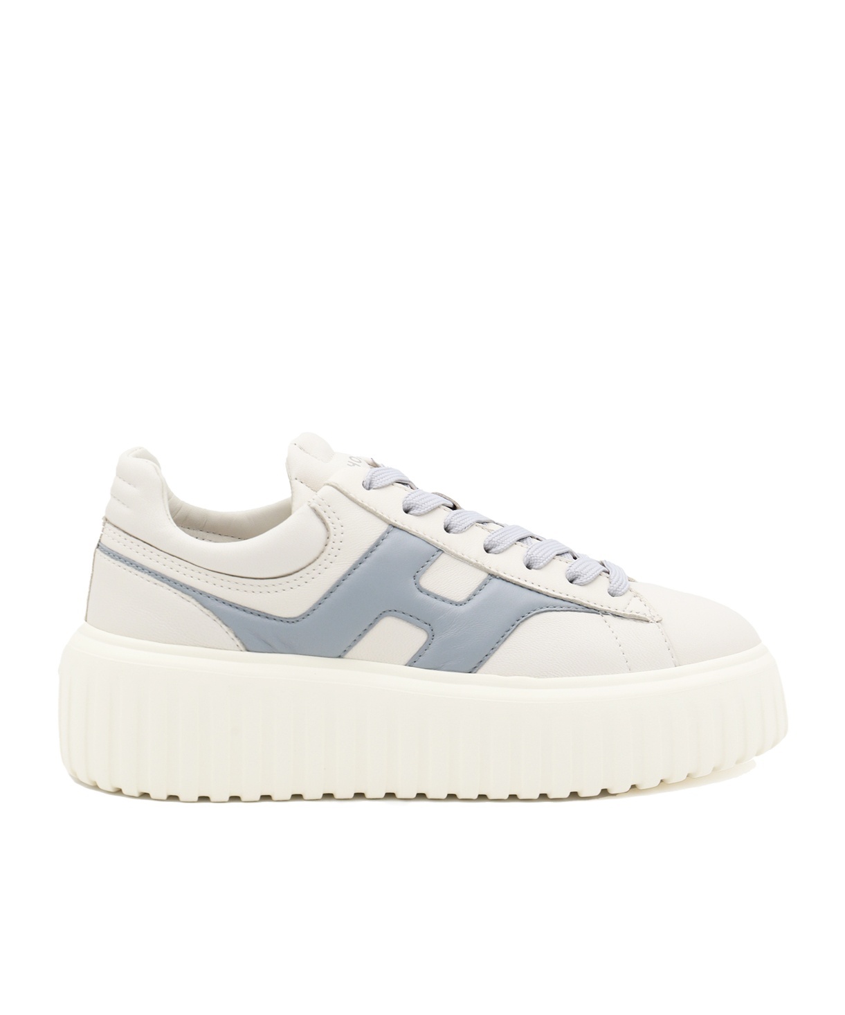 Hogan H-stripes Low-top Sneakers In White