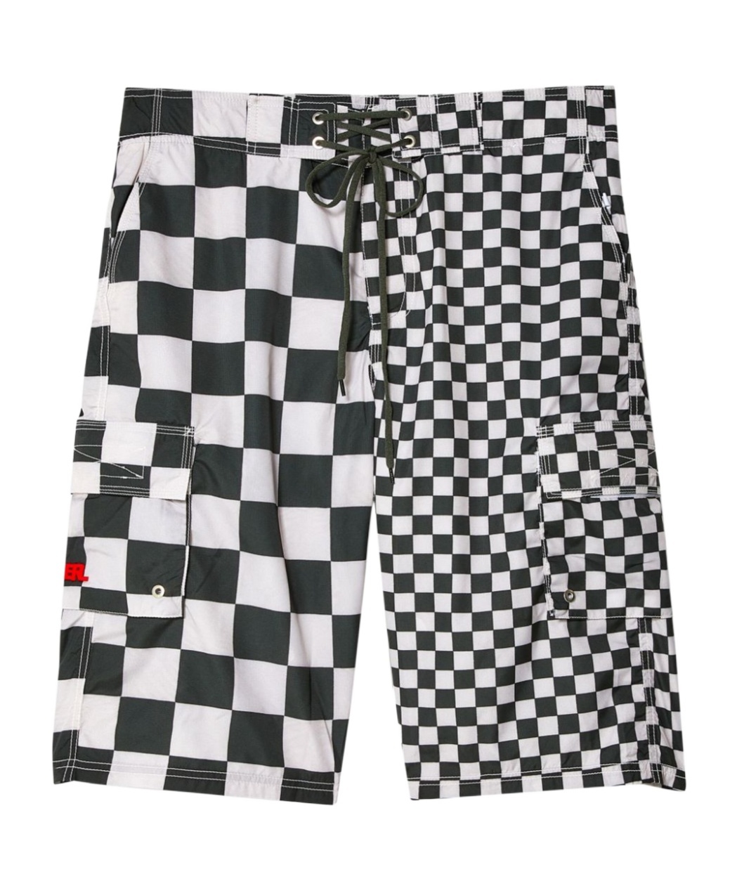 ERL CHECKED SWIMMING TRUNKS 