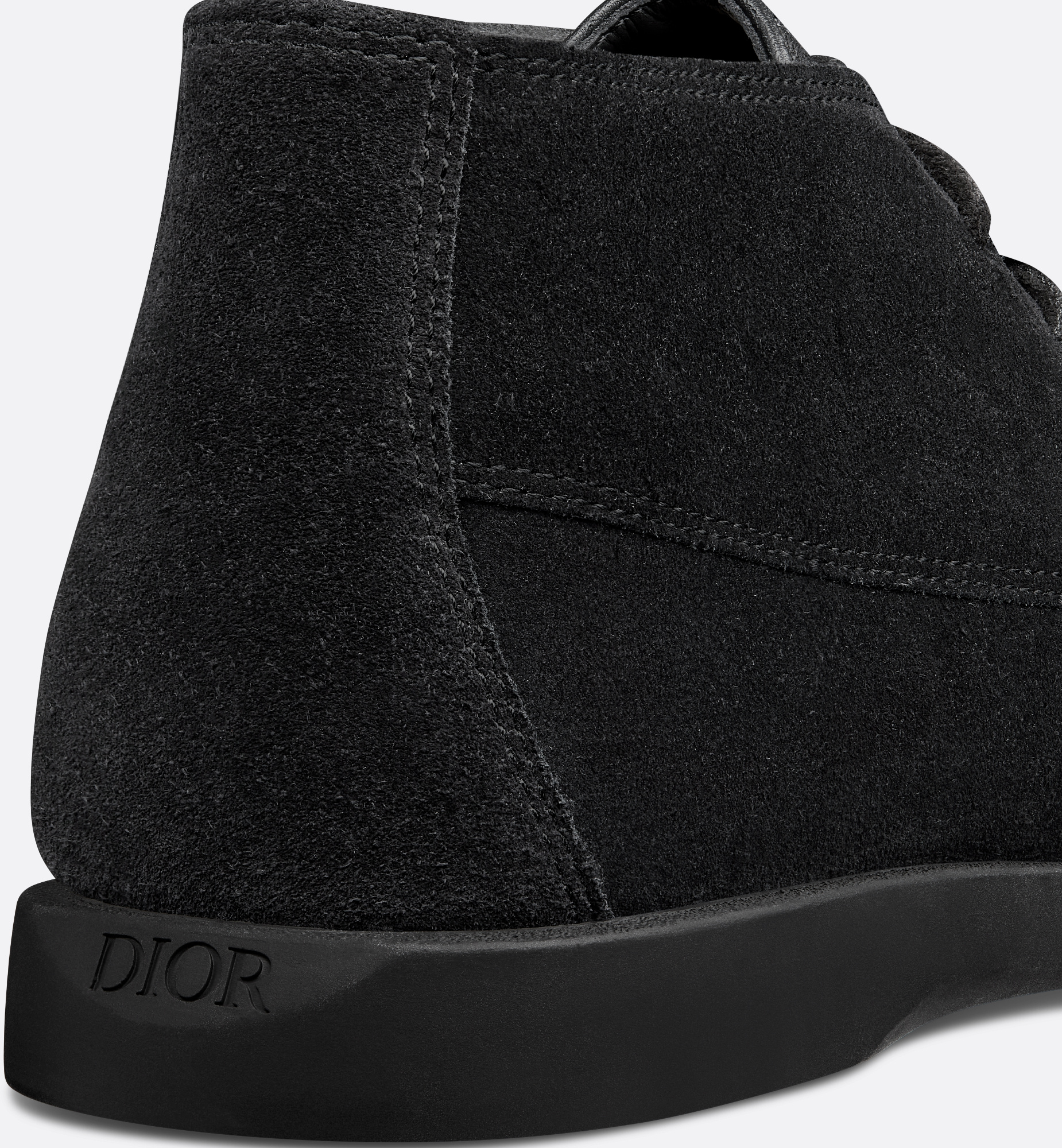 Dior Lacing Short Boots In Black