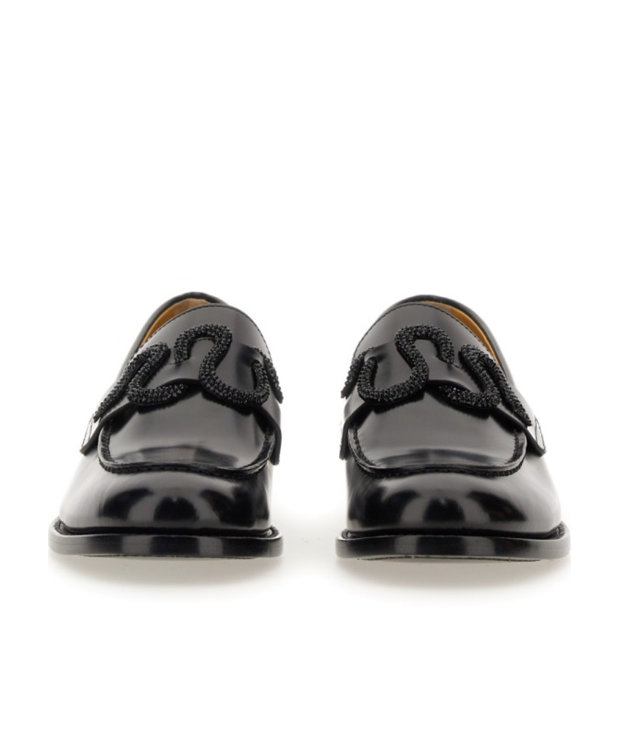 RENÉ CAOVILLA RENÉ CAOVILLA MORGANA EMBELLISHED SLIP-ON LOAFERS