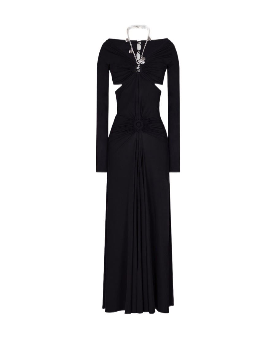 Rabanne A Shoulder-length Dress In Black