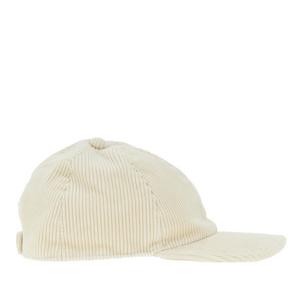Emporio Armani Corduroy Baseball Cap In Neutral