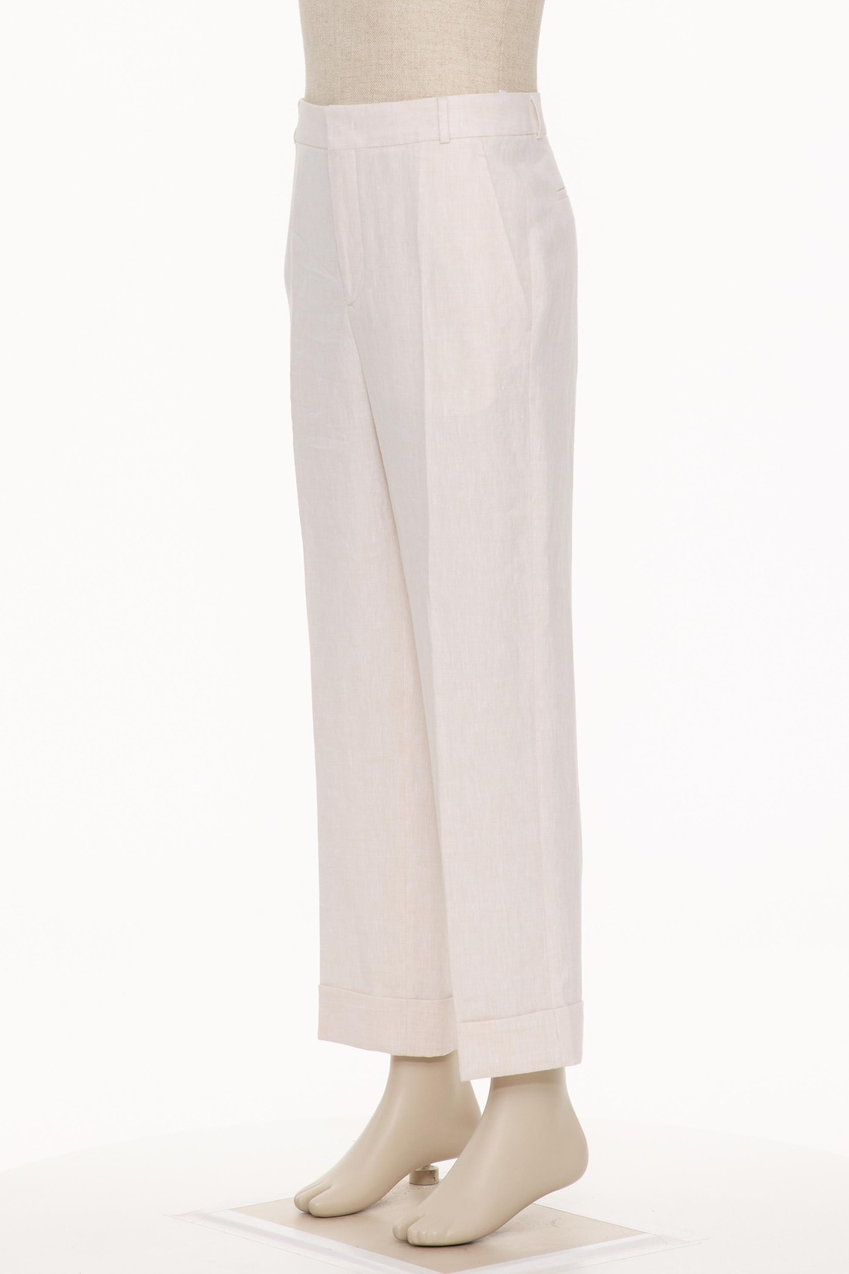 Valentino Belt-loop Casual Pants In White