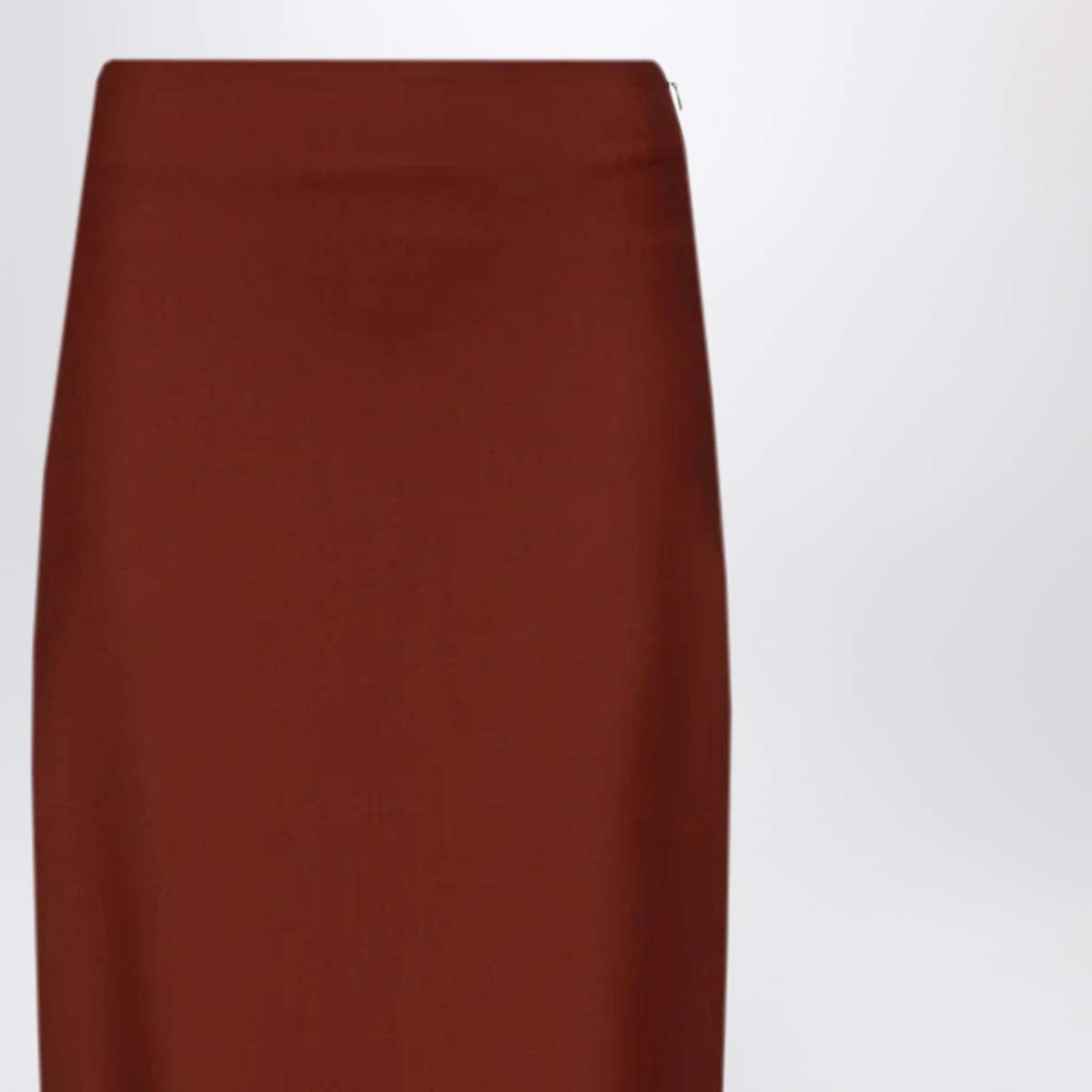 Loulou De Saison Samos Lds Burgundy Pencil Skirt In Burgundy