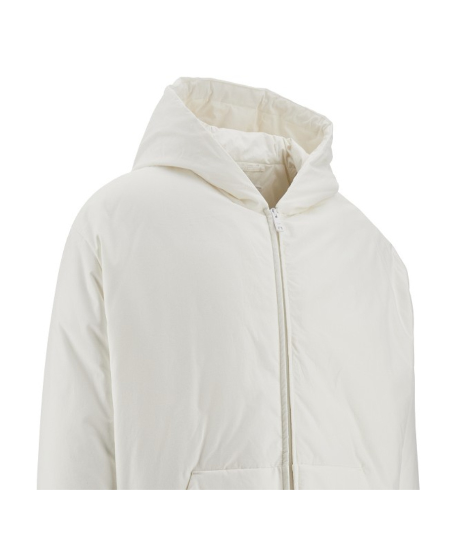 Prada Zipper Long-sleeved Cotton Suit In White