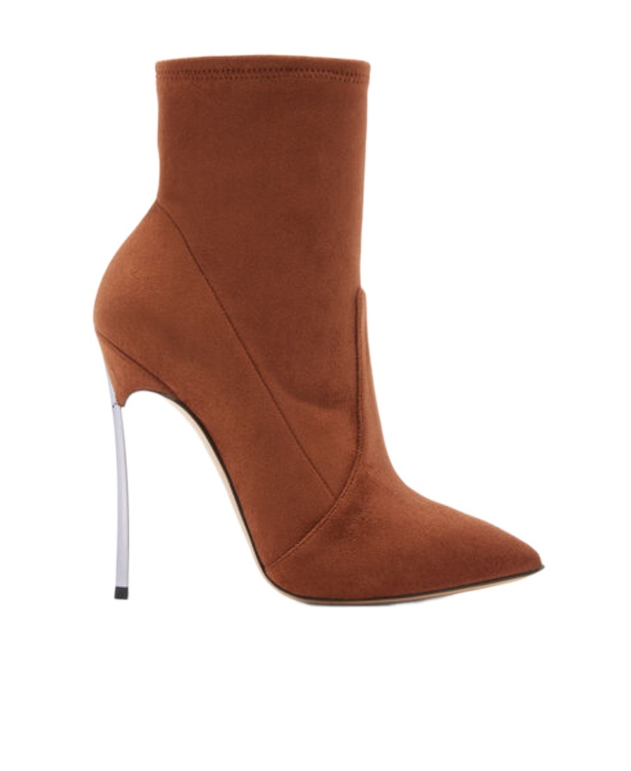 Casadei Blade Arceus 130mm Ankle Boots In Brown