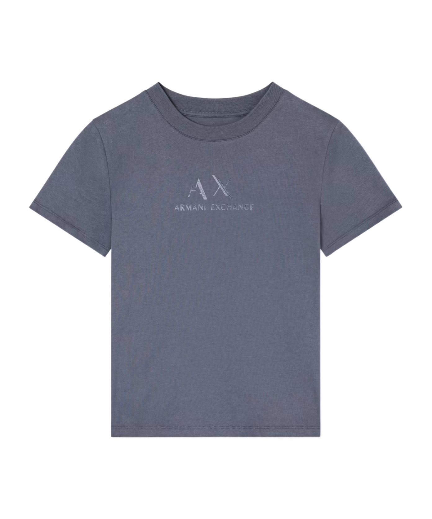 Armani Exchange Regular Fit T-shirts In Blue