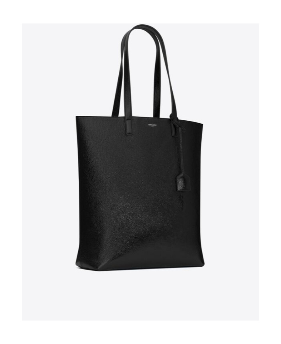 Saint Laurent Men's Bold Shopping Bag In Black