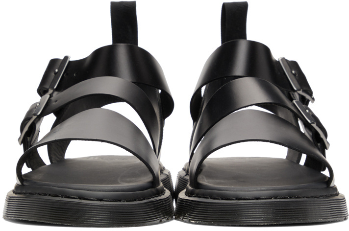 Dr. Martens' Gryphon Strap Sandals In Black