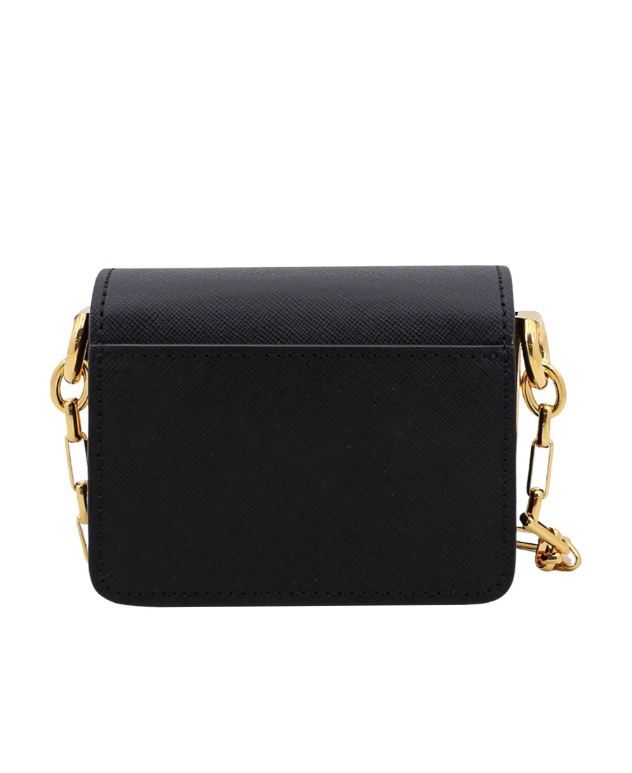 Marni Trunk Leather Mini Bag In Black