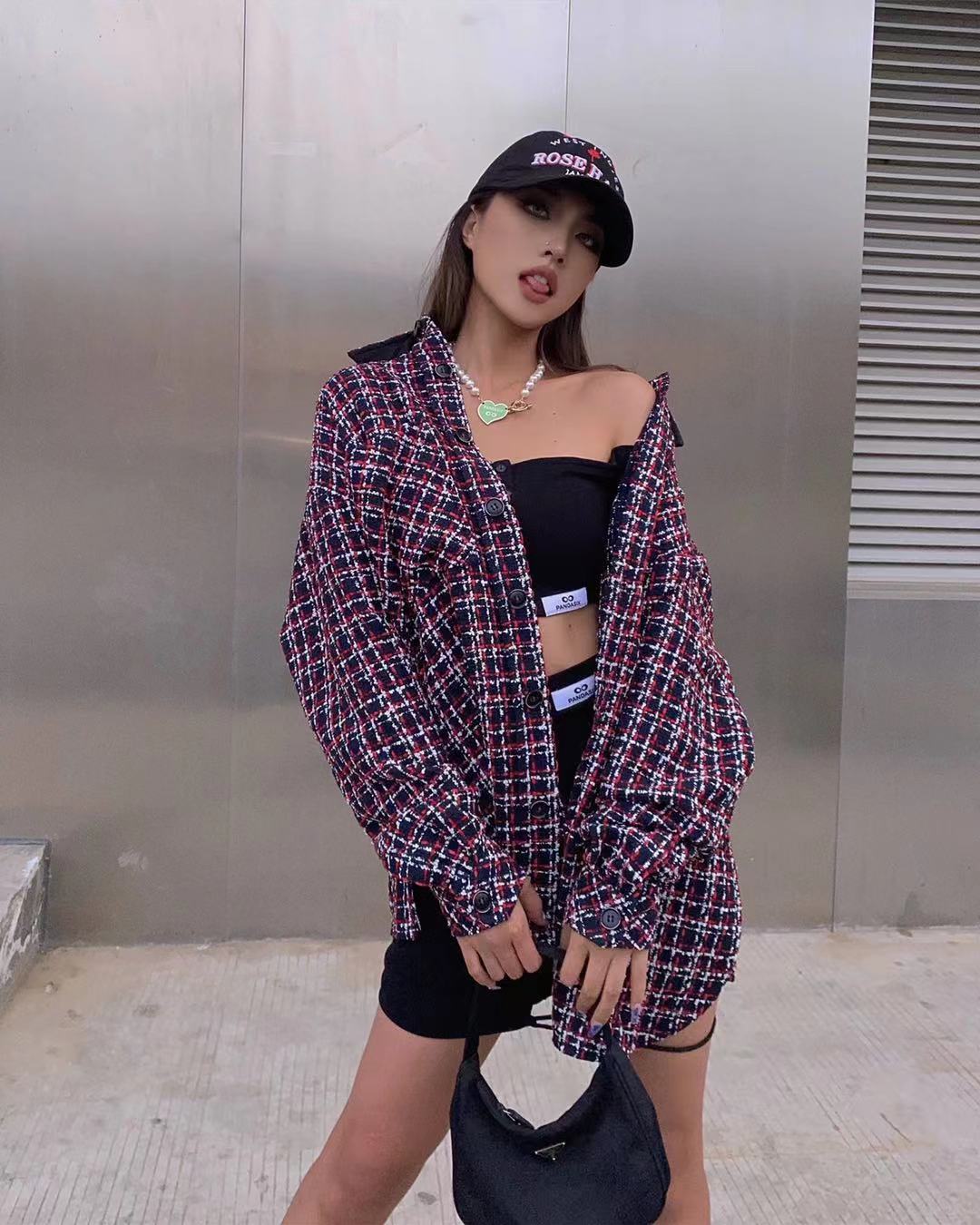 Charlie Luciano Logo Casual Jacket In Black