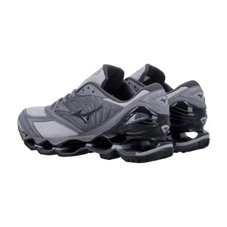 Mizuno Wave Prophecy Ls Lace-up Sneakers In Gray