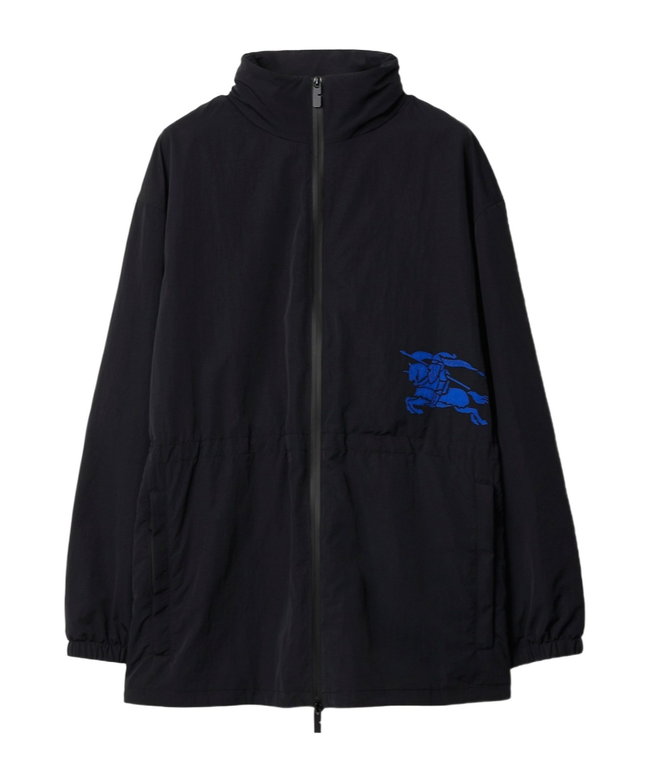 Burberry Nylon Jacket In Black