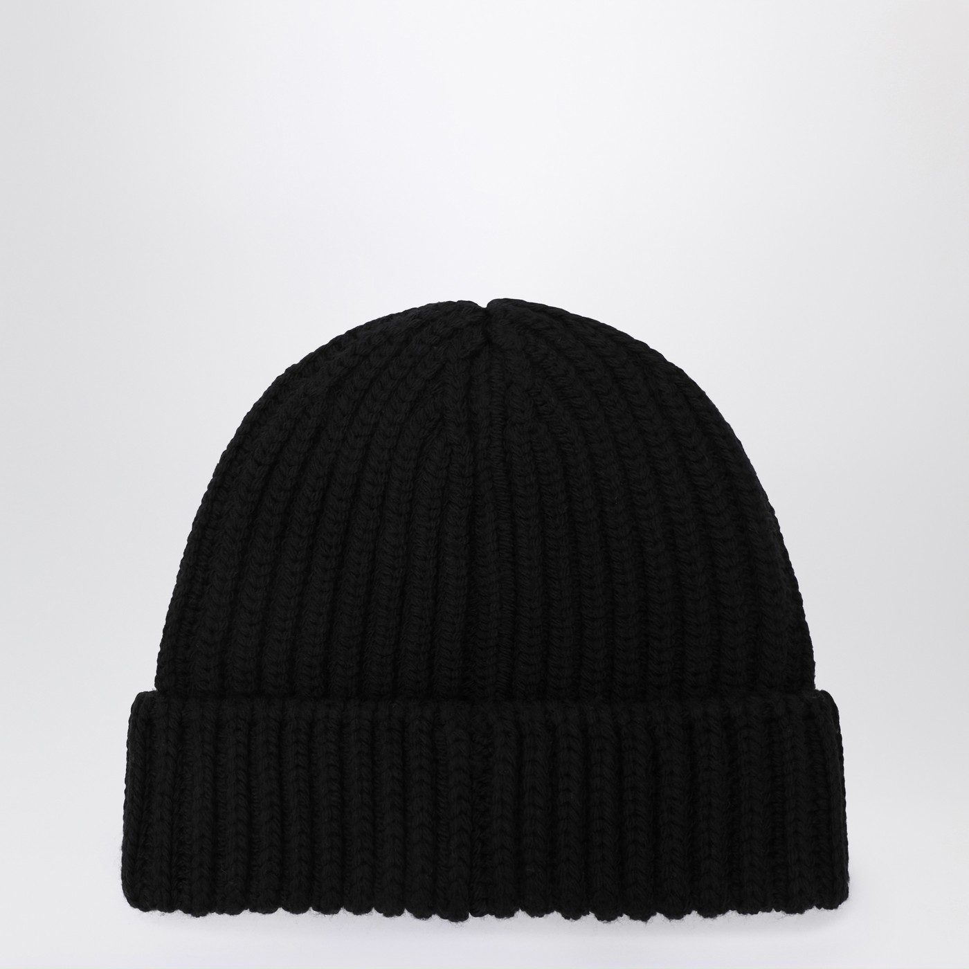 Prada Wool And Re-nylon Hat With Triangle Logo In Black
