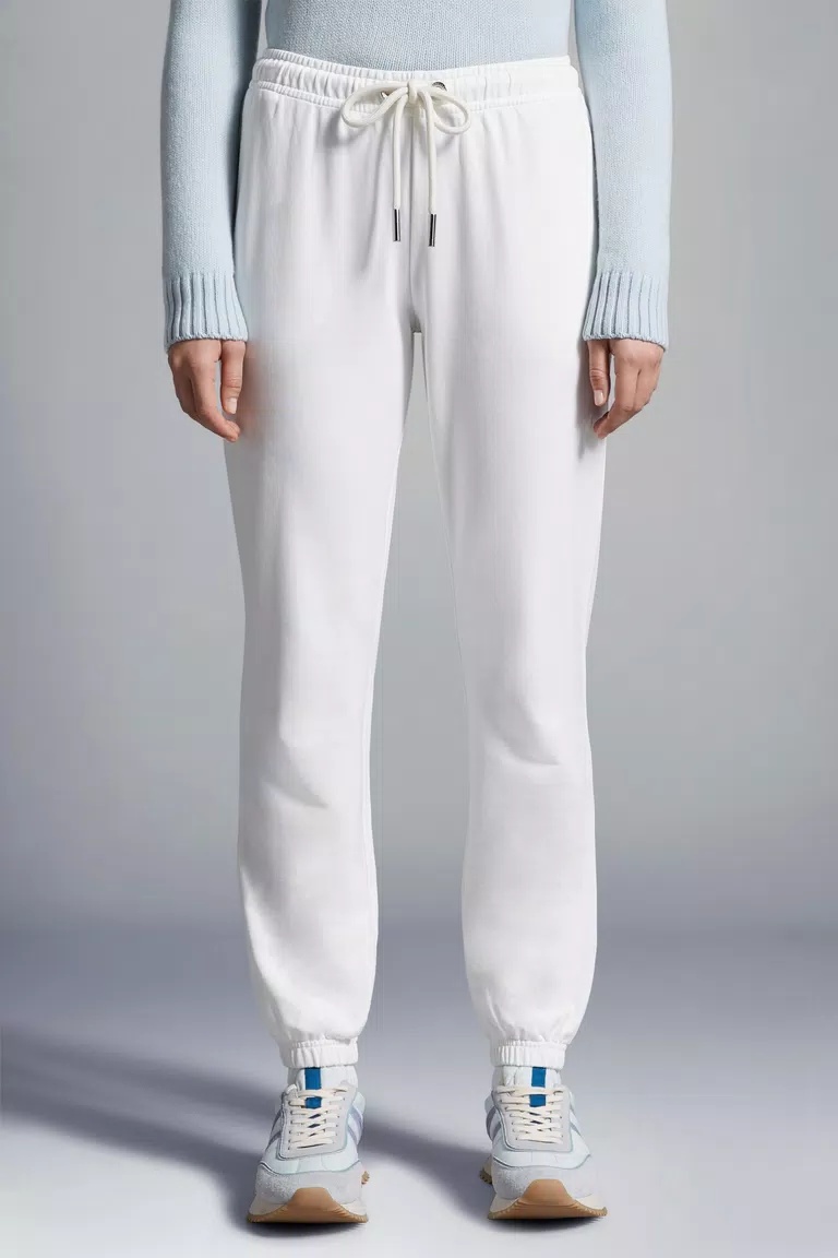 MONCLER LOGO PATCH TRACKPANTS