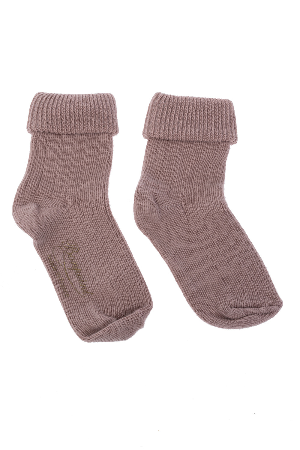 Bonpoint Logo Socks In White