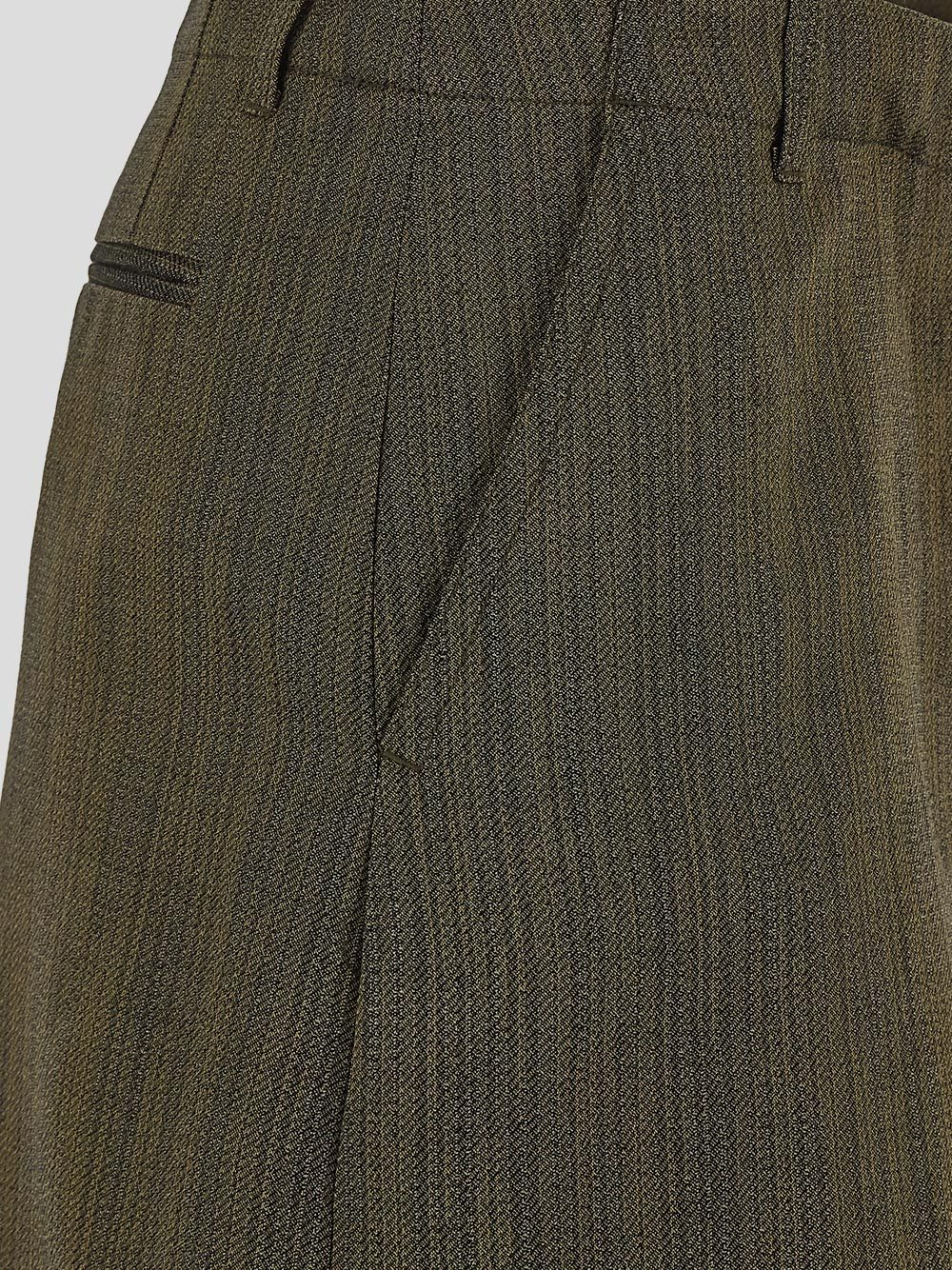Dries Van Noten Slit-detailed Midi Skirt In Green