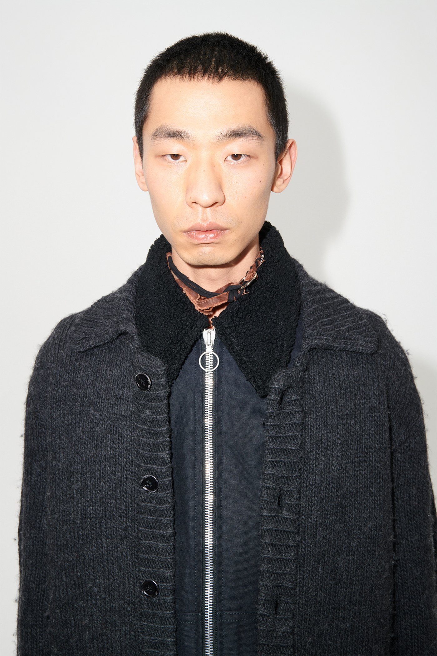 Our Legacy Big Cardigan In Black