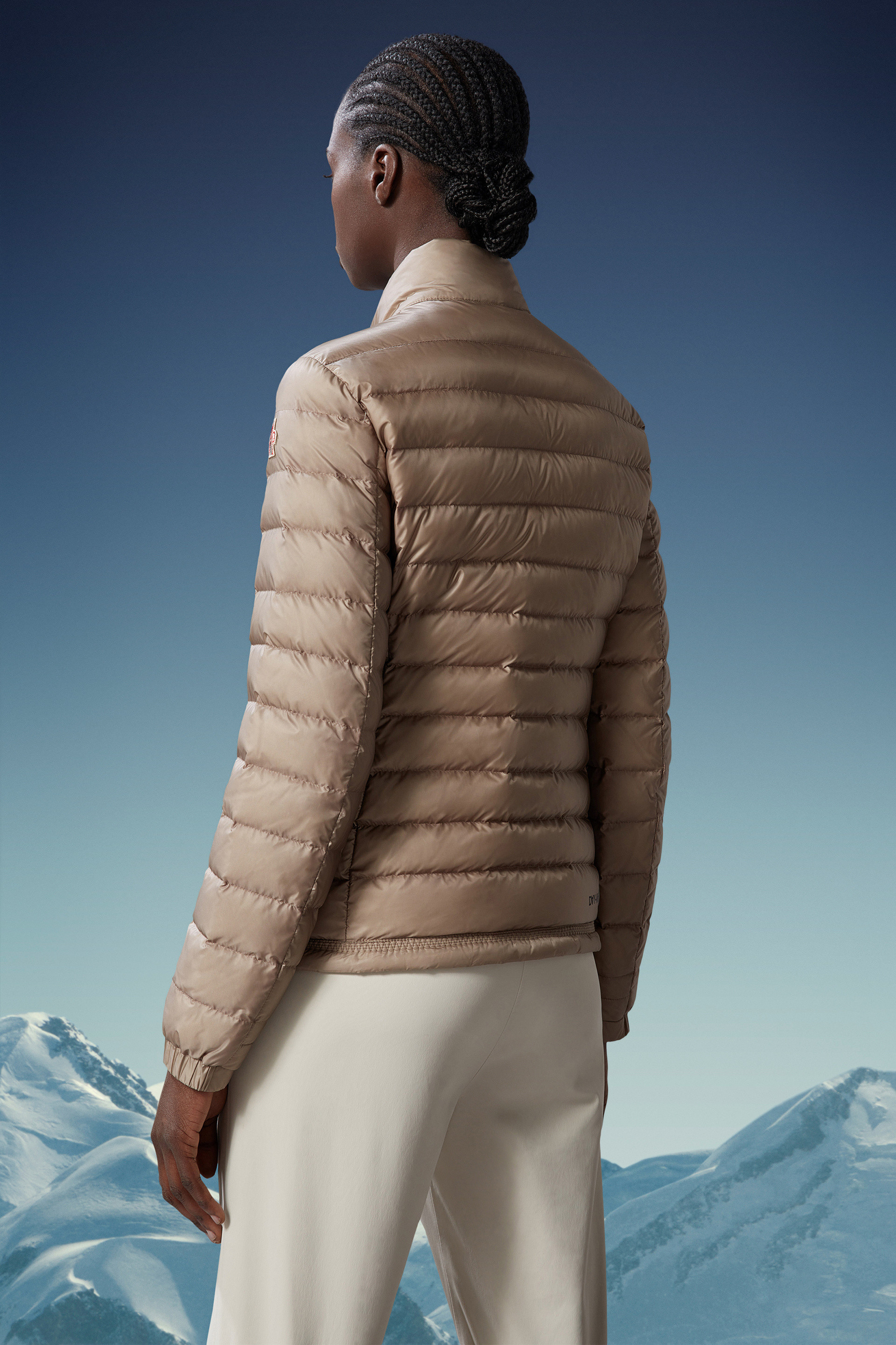 Moncler Walibi Quilted Puffer Jacket In Multicolor