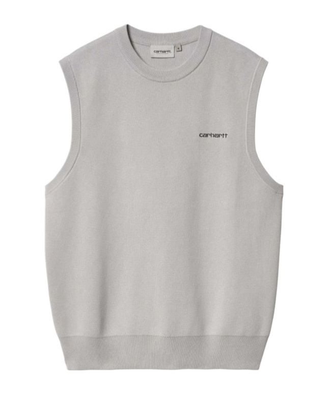 Carhartt Round-neck Vest In Gray