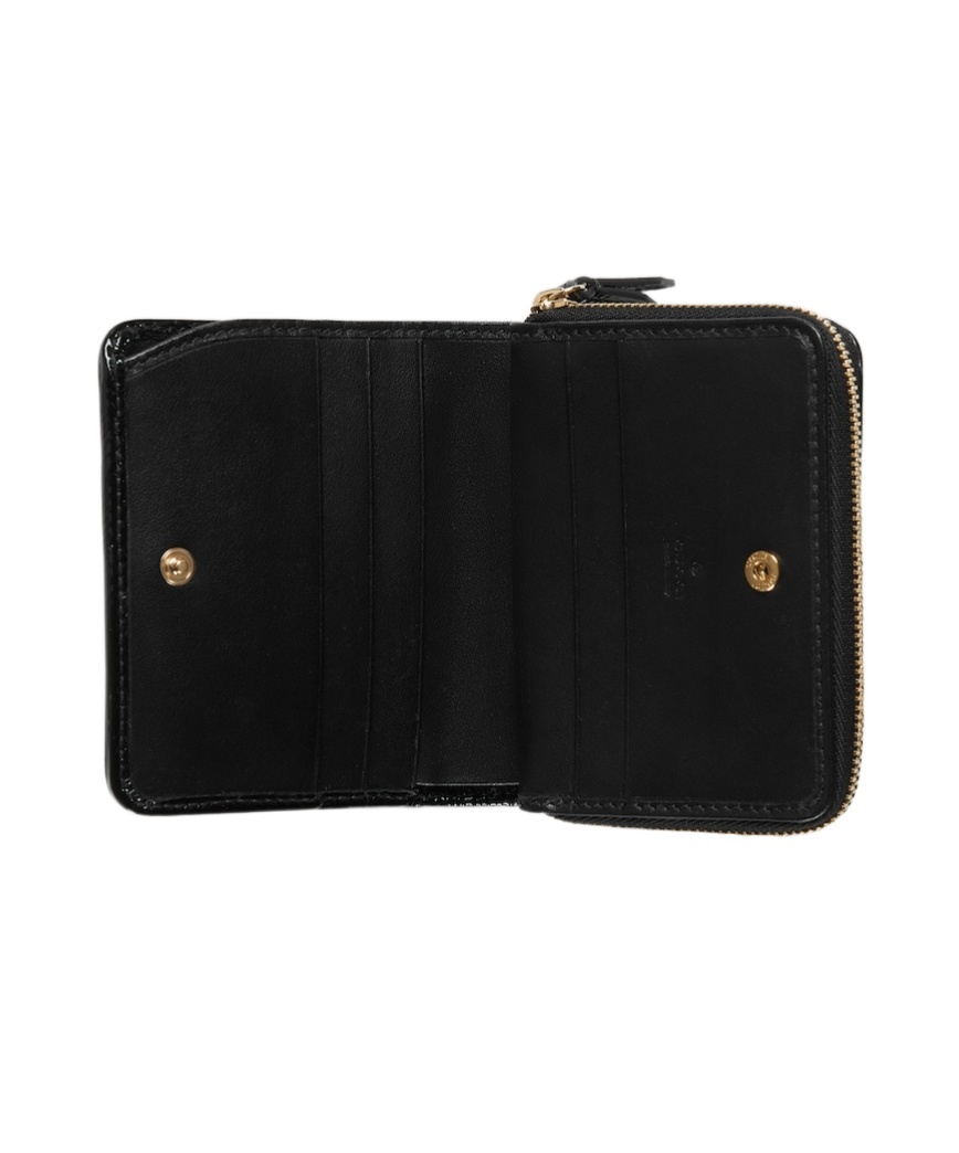 Gucci Gg Marmont Mini Wallet In Black
