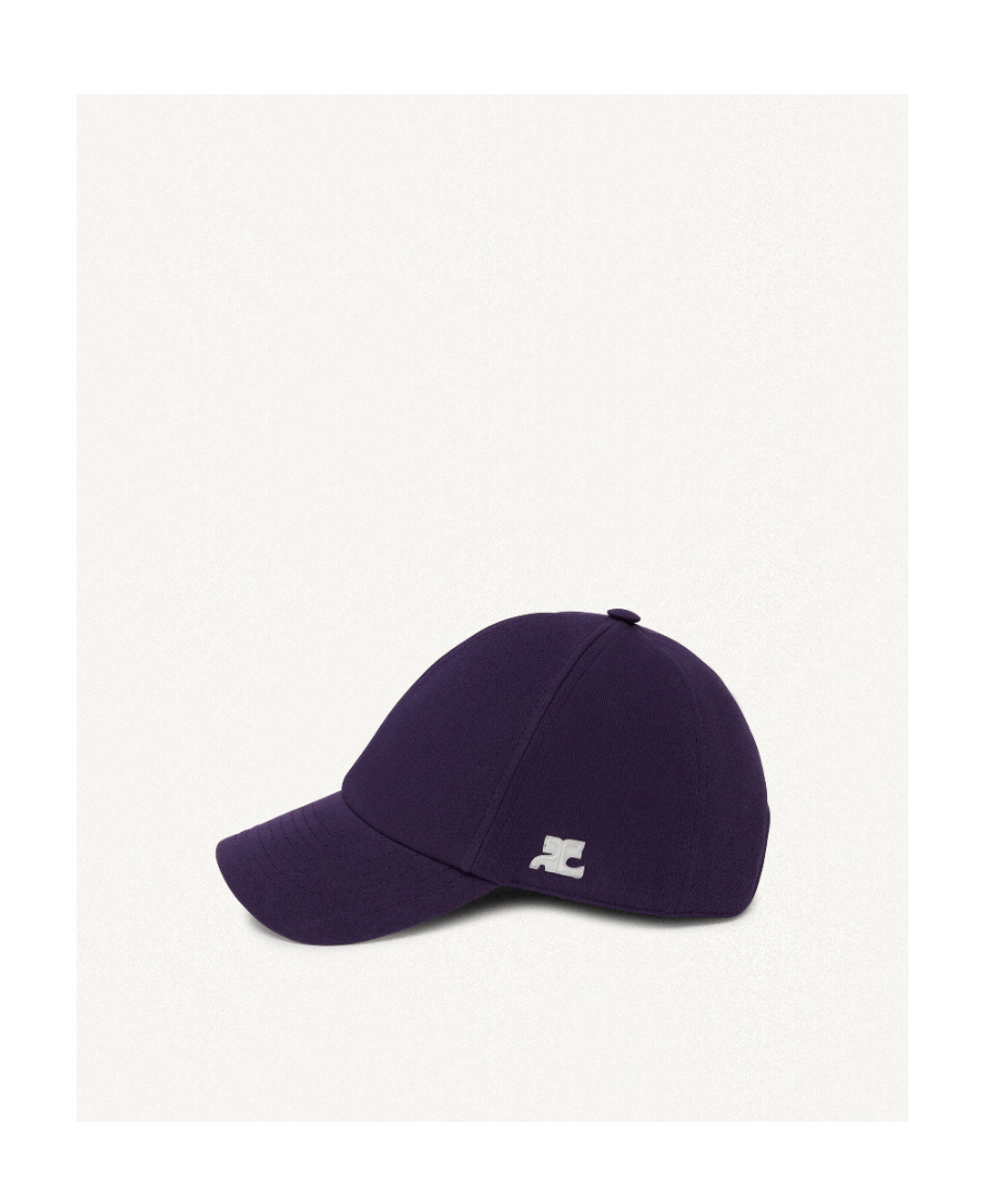 Shop Courrèges Logo-patch Baseball Cap In Black