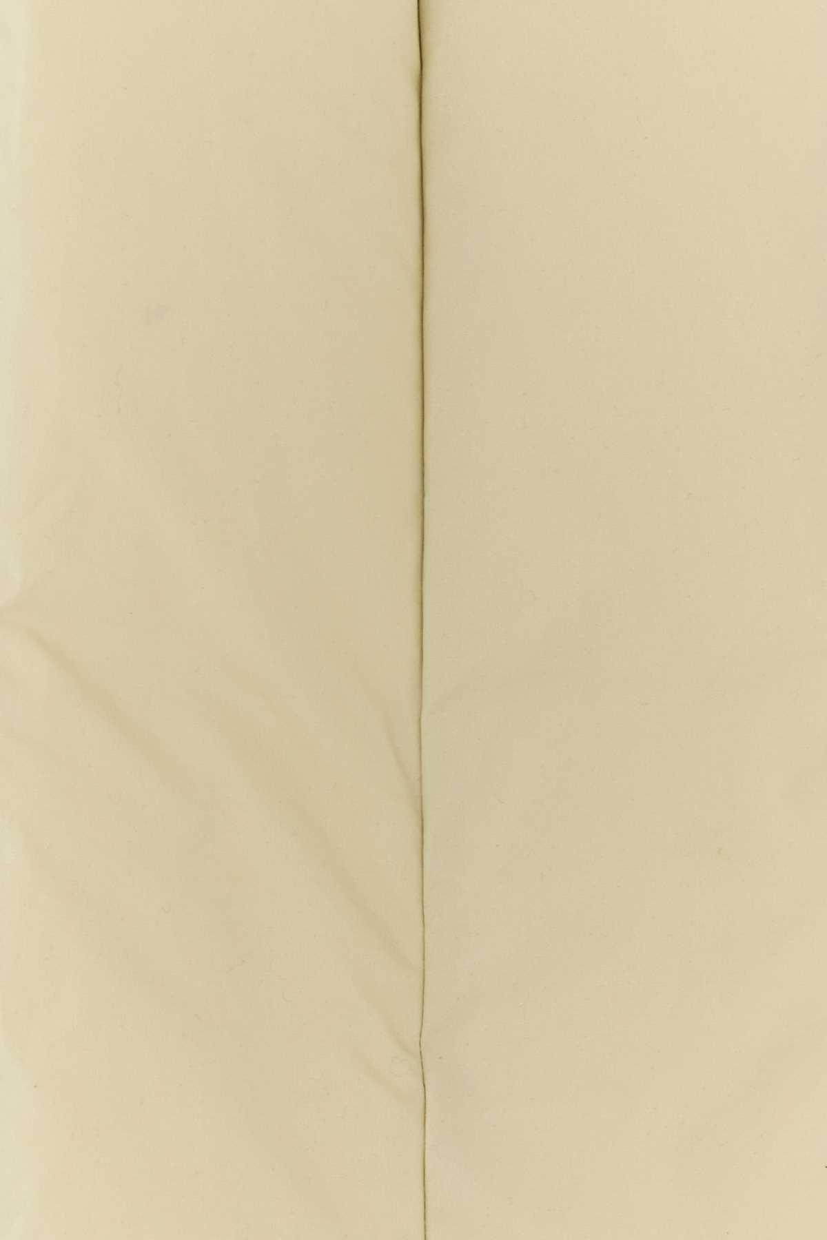 Jil Sander Cream Polyester Scarf In Neutral